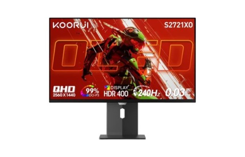 KOORUI S2721XO 27-Inch QHD 240Hz OLED Gaming Monitor