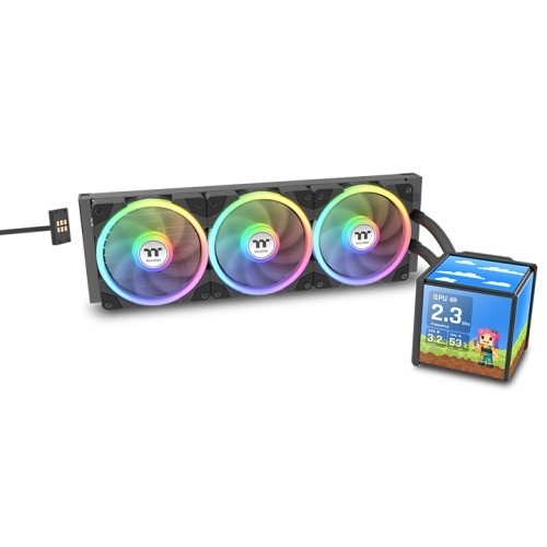 Thermaltake MINECUBE 360 Ultra ARGB AIO Cooler Black