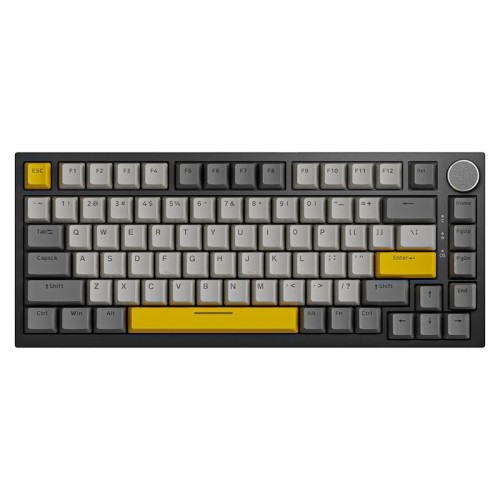 AK820- Moon Switch -Gray White Yellow RGB -DIY-wired