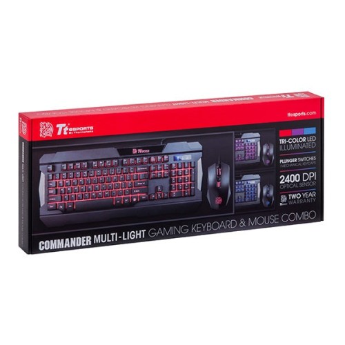 COMMANDER COMBO (Multi Light) Gaming Keyboard & Mouse Combo