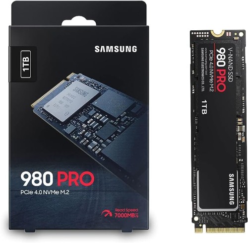 SAMSUNG 980 PRO SSD 1TB PCIe 4.0 NVMe Gen 4 M.2