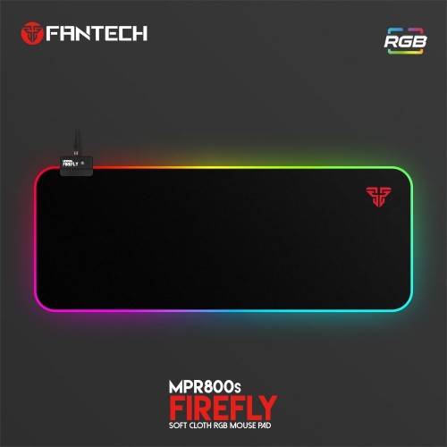 Fifrefly MPR800s RGB Gaming Mousepad – 14-Mode Spectrum, Adjustable Brightness