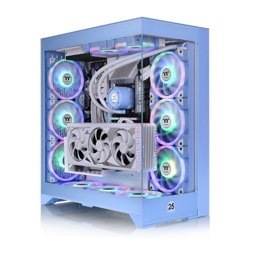 Thermaltake CTE E600 MX Mid-Tower Chassis – Hydrangea Blue
