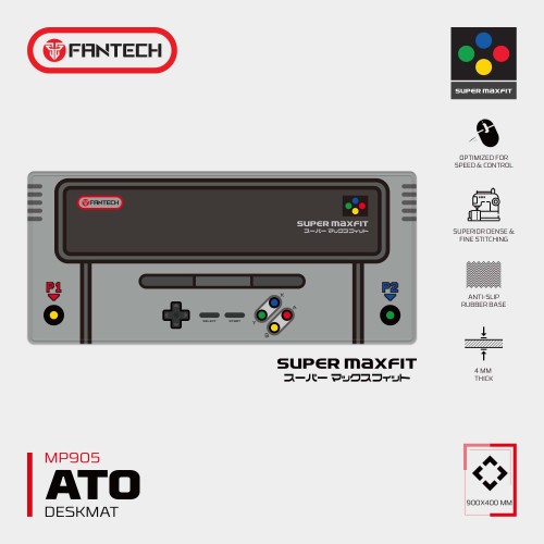 MP905 Super Maxfit Desk Mat – Oversized, Spill-Resistant Gaming & Work Surface