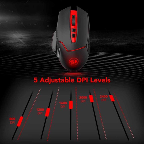 Redragon M690 4800DPI Wireless Gaming Mouse