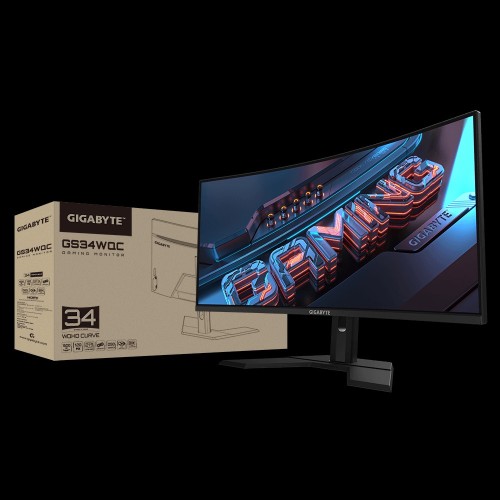 Gigabyte GS34WQC EK 34-inch WQHD 1500R Curved Gaming Monitor
