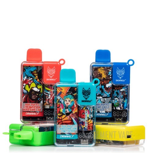 SNOWWOLF EA9000 DISPOSABLE VAPE- 9000 PUFFS