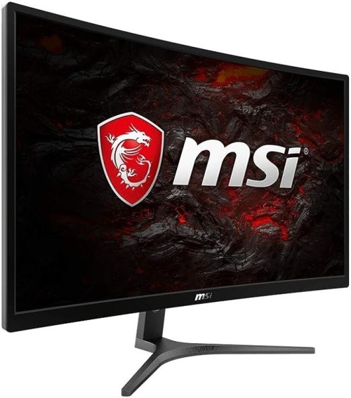 MSI G241VC, 24" Gaming Monitor, 1920 X 1080 (FHD), VA, 75Hz, FreeSync, VGA Port HDMI, Tilt