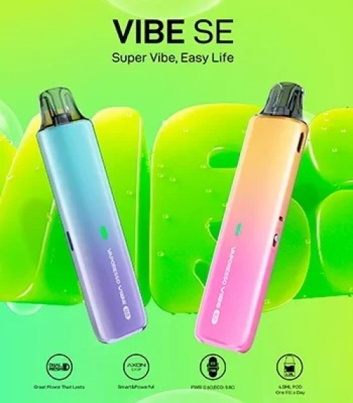 Vaporesso Vibe SE Pod Kit – 1100mAh Dual Mesh Refillable Vape Device