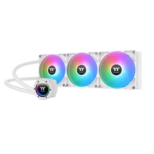 Thermaltake TH420 V2 ARGB Sync 420mm AIO Liquid CPU Cooler White