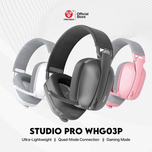 Fantech WHG03P Studio Pro Gaming Headset – 7.1 Surround Sound | Tri-Mode Connectivity