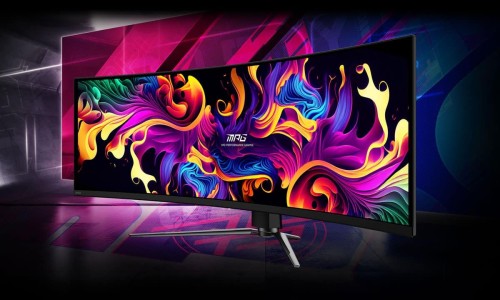MSI MPG 491CQPX 49″ DQHD 240Hz QD-OLED Curved Gaming Monitor