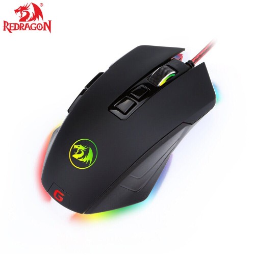 Redragon M715 DAGGER High-Precision Programmable Gaming Mouse With 7 RGB Backlight Modes