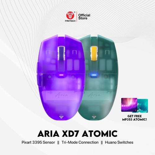ARIA XD7 Atomic Design Wireless Bluetooth Gaming Mouse