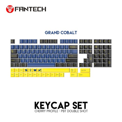 Fantech ACK01 Grand Cobalt PBT Dual-Shot Keycaps Set – Cherry Profile