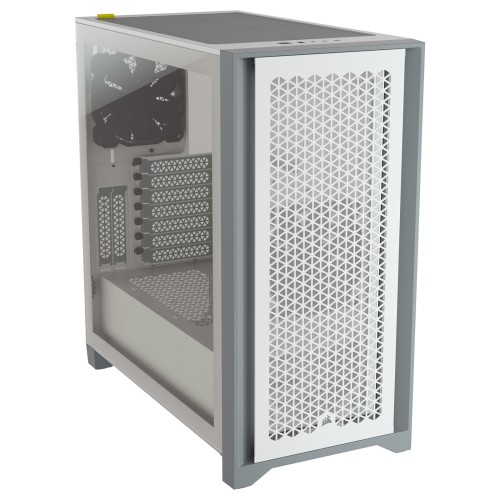 Corsair 4000D AIRFLOW Tempered Glass Mid-Tower ATX Case — White