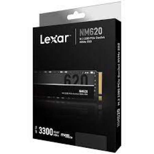 Lexar NM620 SSD 1TB PCIe Gen3 NVMe M.2 2280 Internal Solid State Drive, Up To 3300MB/s, For Gamers And PC Enthusiasts