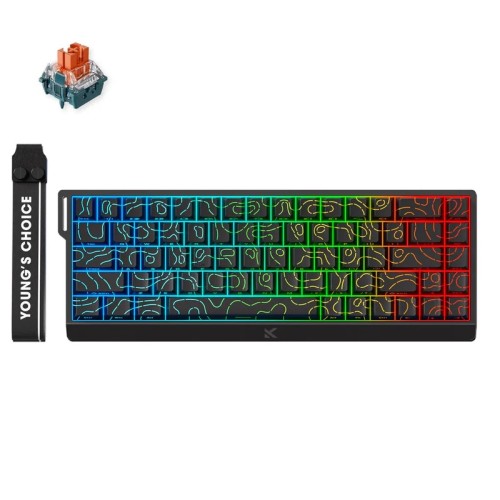 MCHOSE Jet 75 Hall Effect Magnetic Switch Gaming Keyboard | 75% Rapid Trigger | 8K Polling Rate | Esports Keyboard