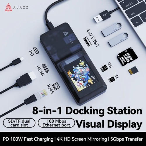 AJAZZ AKP01E Smart Screen Desk Hub