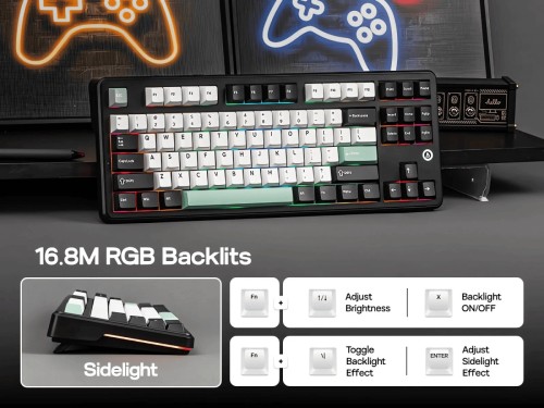 AJAZZ MK87 87-Key TKL Mechanical Gaming Keyboard