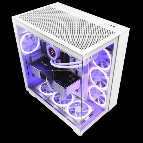 NZXT H9 Flow Dual-Chamber ATX Mid-Tower PC Gaming Case