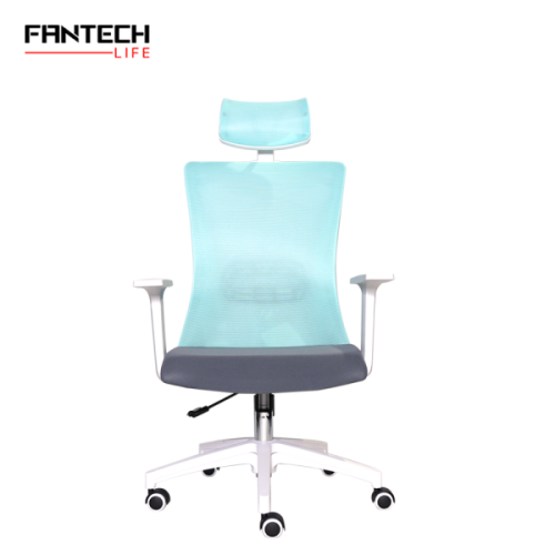 Fantech OCA258 Breathable And Ergonomic Office Chair - Mint / Grey