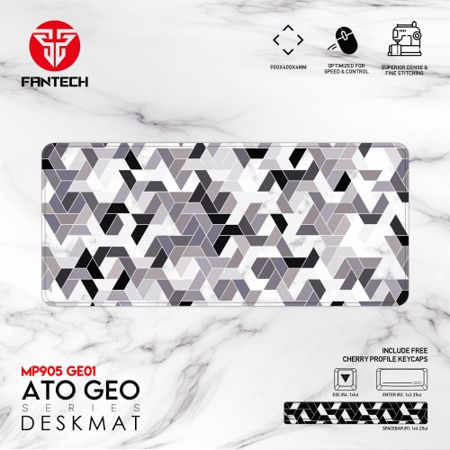 MP905 GEO Deskmat XL – Comfort & Control Edition, 900x400mm