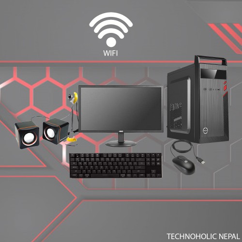 Core 2 Duo Desktop With Monitor