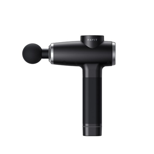 HAVIT MG1505 Muscle Massage Gun With 6 Massage Heads, 20 Speed ​​Level, Deep Tissue High Frequency Therapy