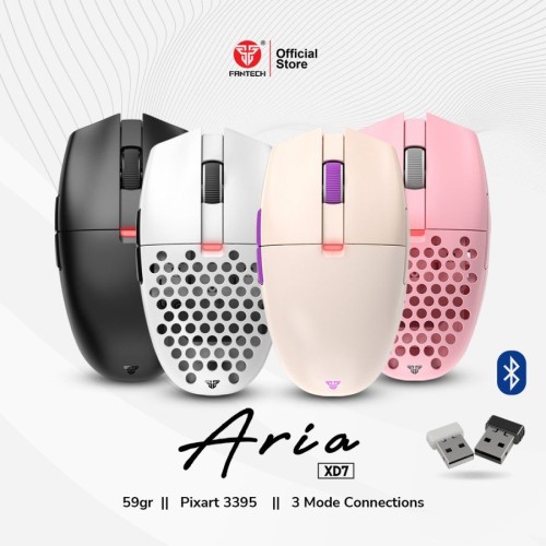 Aria XD7 Rechargeable Wireless Gaming Mouse
