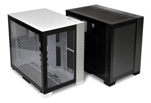 Lian Li O11 PC Case – Gaming Cabinet I Black – White