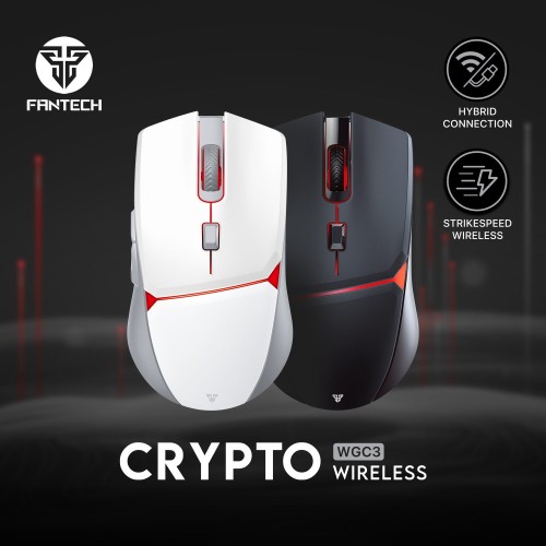 Fantech Crypto WGC3 Dual Mode Wireless Rechargeable Gaming Mouse