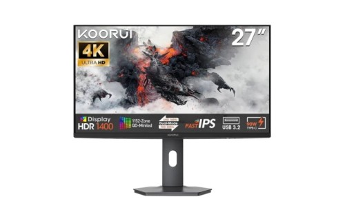 KOORUI S2741LM 27-Inch 4K 320Hz Mini-LED Gaming Monitor