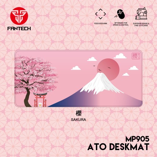 MP905 Sakura Edition Desk Mat – 900x400mm, Water-Resistant Minimalist Design