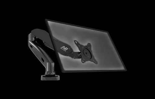 North Bayou F80 Single Monitor Arm – Black