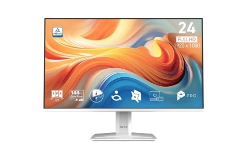 MSI PRO MP243W E14 23.8″ FHD 144Hz IPS White Monitor