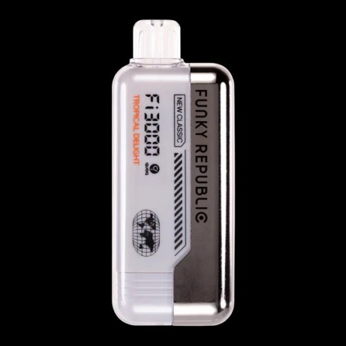 Funky Republic Fi3000 Vape Device: 800mAh Battery, 5ml Juice, 3000 Puffs