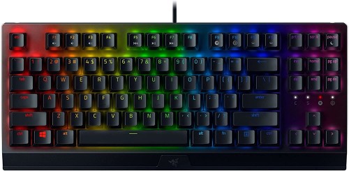 Razer BlackWidow V3 Tenkeyless TKL Mechanical Gaming Keyboard Yellow Switches