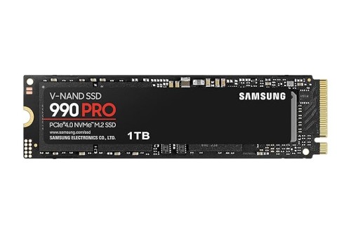 Samsung 990 PRO 1TB PCIe 4.0 M.2 NVMe SSD – Ultra-Fast Internal Drive For Gaming & Creative Workloads