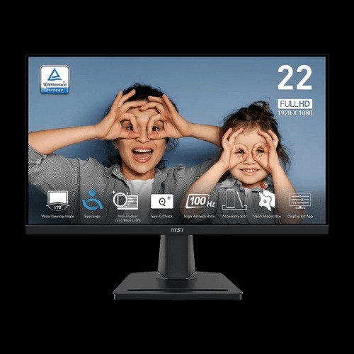 MSI Pro MP225 22″ FHD 100Hz IPS Business Productivity Monitor