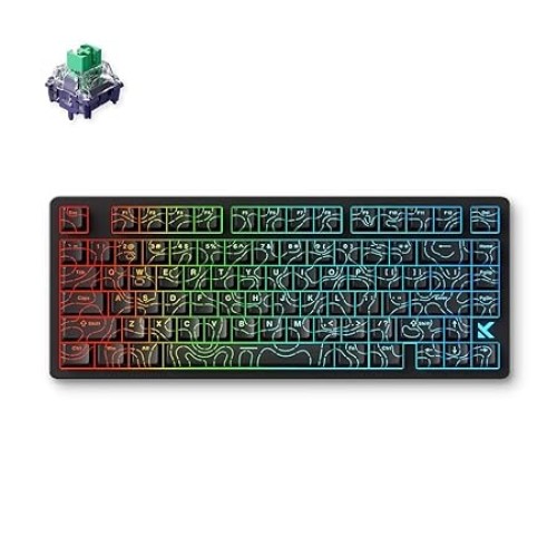 MCHOSE Jet 75 Hall Effect Rapid Trigger Mechanical Gaming Keyboard | 75% Layout | 8K Polling Rate | Adjustable Actuation RGB