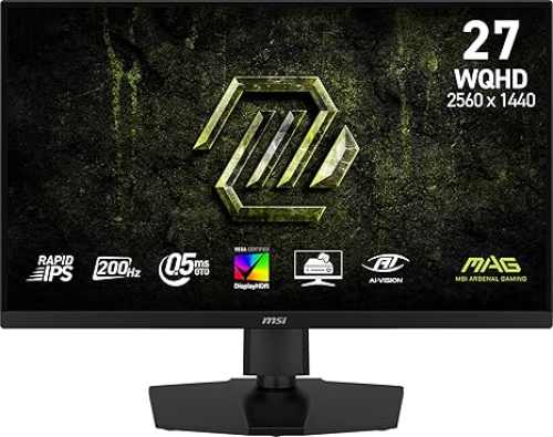 MSI MAG 272QPF E20 27″ QHD 200Hz Gaming Monitor