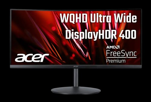 Acer Nitro XZ342CU S3BMIIPPHX V3 34" UWQHD Curved Gaming Monitor