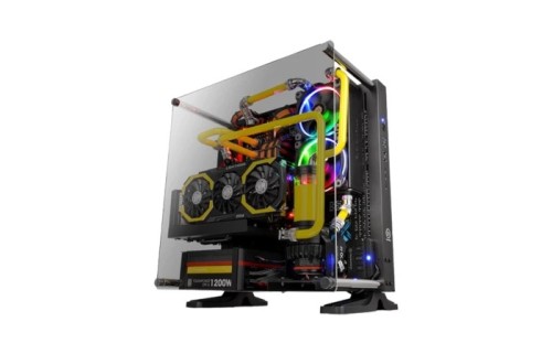 Thermaltake Core P3 TG Open Frame ATX Case – Black