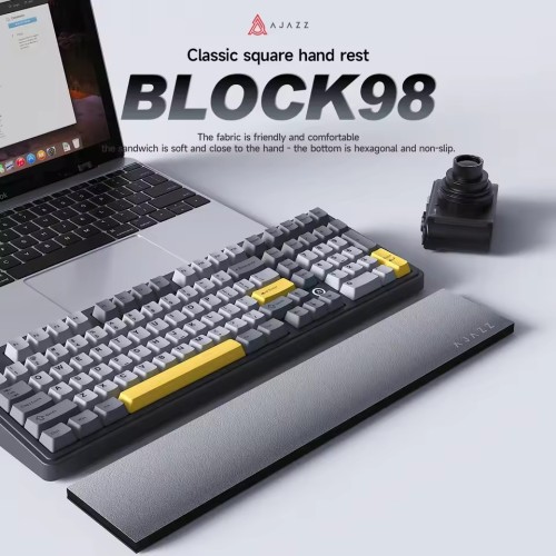 AJAZZ BLOCK98 Keyboard Palm Rest – Ergonomic Wrist Support