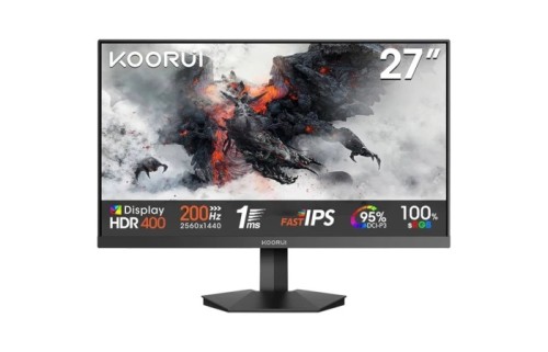 KOORUI G2721P 27-Inch QHD 200Hz Fast IPS Gaming Monitor