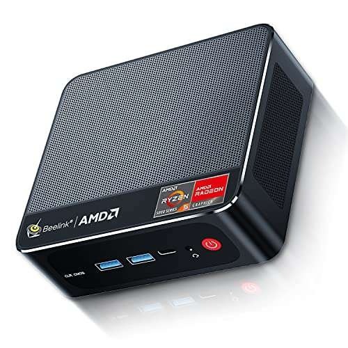 Beelink SER5 AMD Ryzen Mini PC Ryzen 5 5500U 8GB 500GB SSD, Winodws 11 Pro