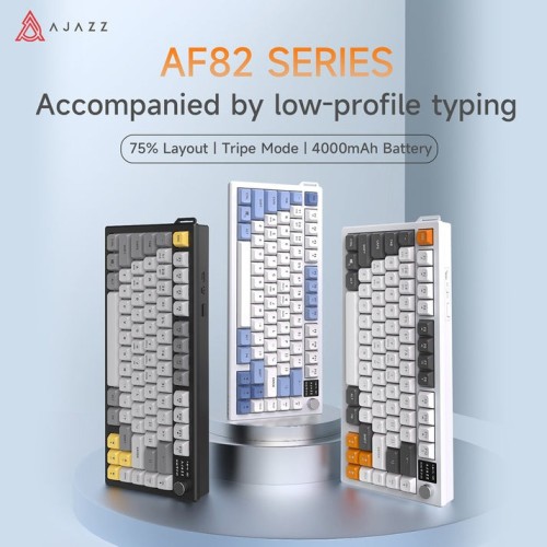 AJAZZ AF82 75% Wireless Membrane Gaming Keyboard