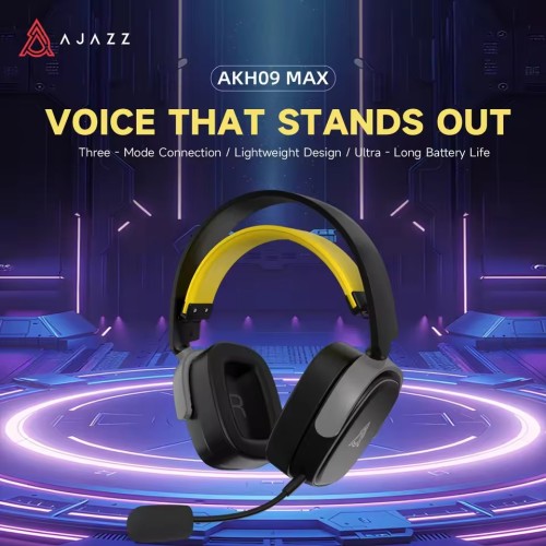 AJAZZ AHM09 Max Tri-Mode Wireless Gaming Headphone