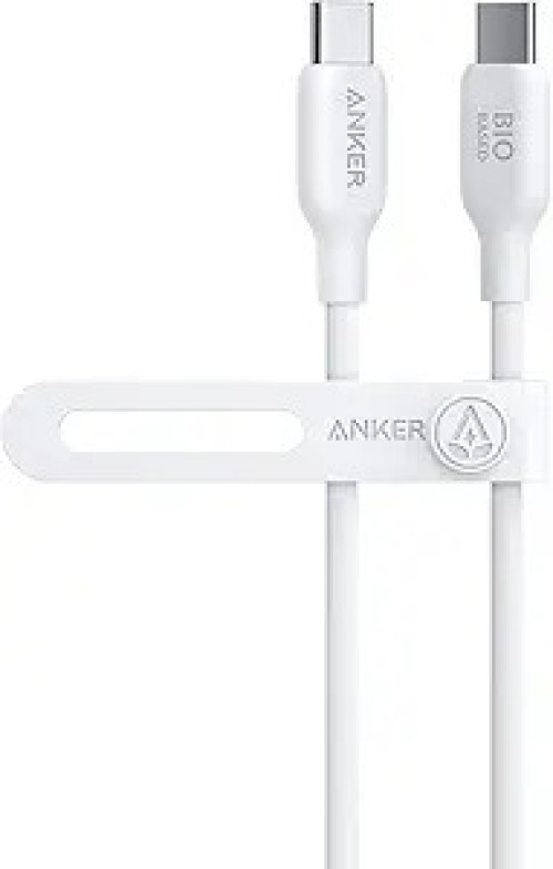 Anker 543 USB-C To USB-C Cable (240W, 3ft) | Bio-Based Charging Cable
